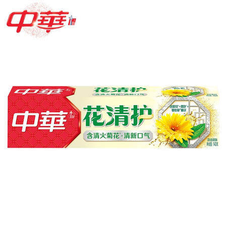 中华花清护草本夏桑菊牙膏140G