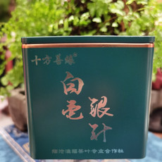 《水沐茶业》云南白茶特级白毫银针明前头采单芽 60克