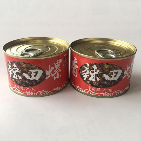 香辣炒田螺即食每罐250g/6罐/1罐可选麻辣螺蛳肉小吃零食海鲜熟食图片