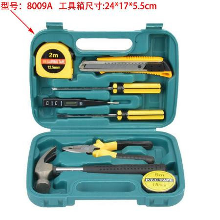 8件9件12件13件16件套维修工具箱盒家用组合套装保险汽车用工具包图片