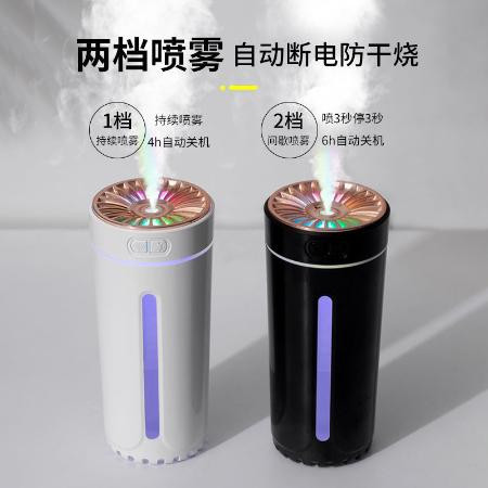 车载加湿器空气净化器雾化香薰喷雾机汽车用氧吧消.除异味车内饰品图片