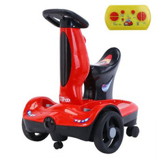 出口德国DIC儿童电动车宝宝旋转平衡车小孩玩具车摩托车新品上市