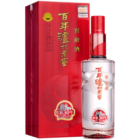 泸州老窖窖龄30年 浓香型白酒 52度500ml*1（新老包装随机发货）图片