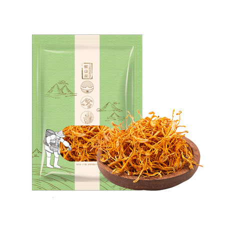 鲜山叔 虫草花250g/1袋图片