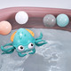 儿童八爪鱼玩具水陆两用洗澡戏水拉线章鱼发条自动爬行仿真动物