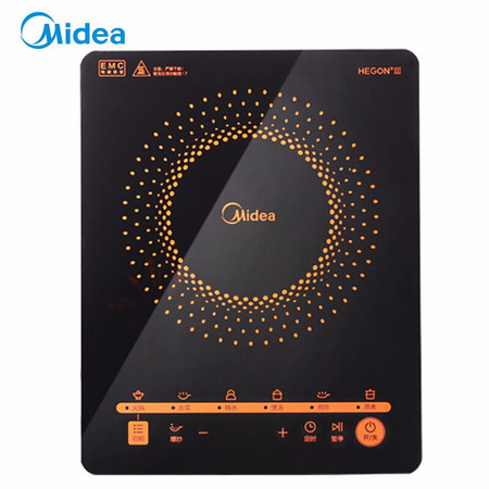 美的/MIDEA 电磁炉多功能大功率 触控黑晶面板 智能4D防水图片