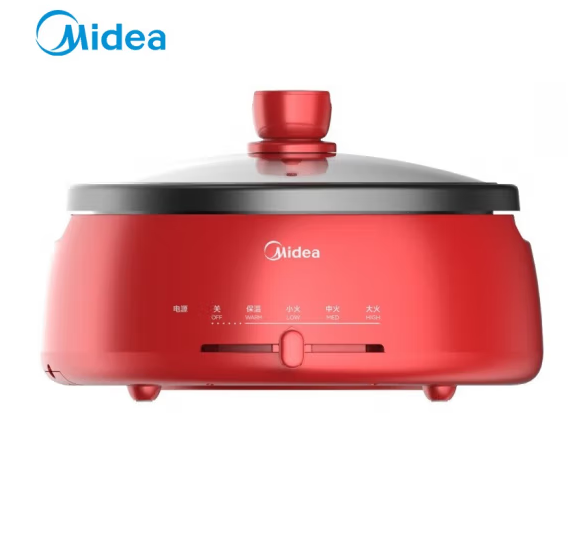 美的/MIDEA  电火锅 电热火锅 分体式家用多功能电热锅