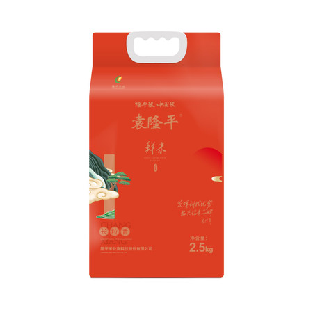 袁隆平 鲜米长粒香米 2.5kg/袋