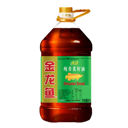 金龙鱼 优选纯香菜籽油转基因 5L