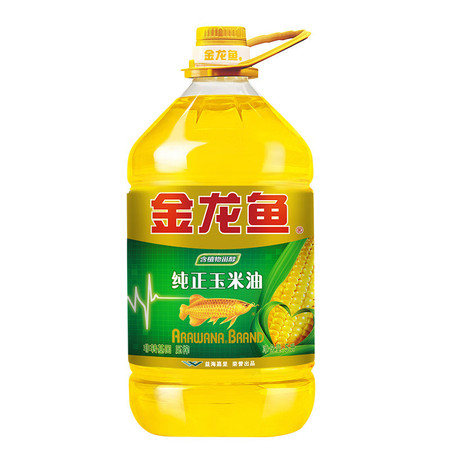 金龙鱼 纯正玉米油非转基因5L