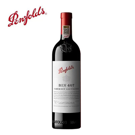 奔富 Penfolds BIN407澳洲原瓶进口赤霞珠干红葡萄酒