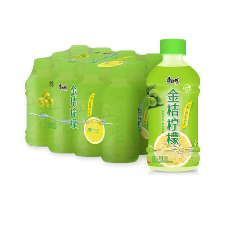  康师傅 金桔柠檬330ml*12瓶图片