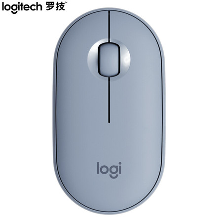 罗技/Logitech  Pebble 鹅卵石轻薄鼠标 无线蓝牙鼠标 时尚对称便携鼠标 少女馆