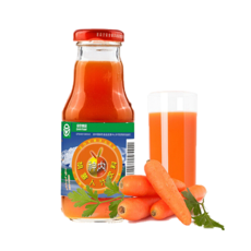 神内 果汁新疆胡萝卜汁饮料238ml/瓶 黑加仑汁10瓶