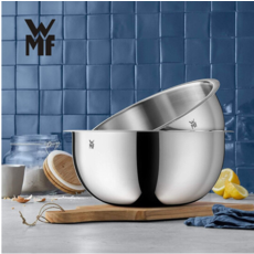 WMF 德国福腾宝不锈钢料理盆和面盆揉面盆食品级家用厨房4套装 料理碗4件套