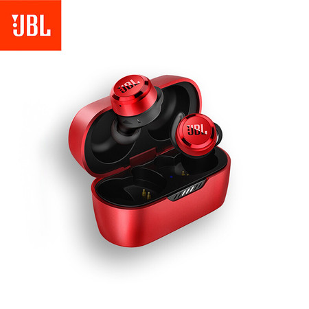 JBL T280TWS X 真无线蓝牙耳机 入耳防水防汗音乐运动跑步
