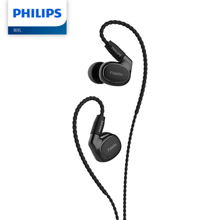 飞利浦 S301 有线入耳式HiFi耳机动圈加动铁发烧音乐高保真耳机图片