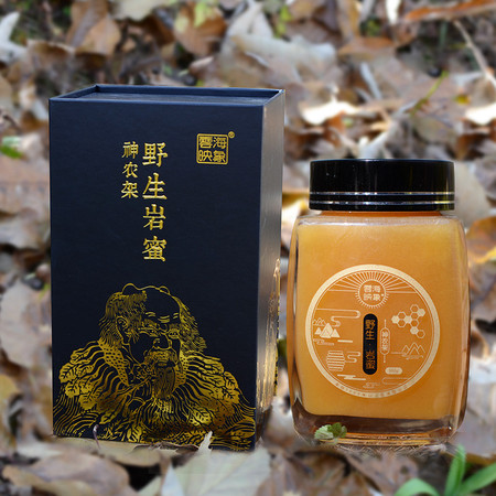 云海映象 神农架高山岩蜜高海拔崖蜜结晶蜜礼盒装500g