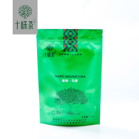 湖北恩施硒茶马坡十株炒青绿茶250g/2袋装图片