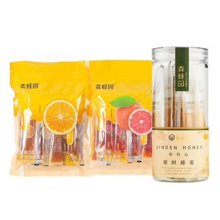 椴树条蜜15gx15条正品农家天然土蜂蜜便携包装