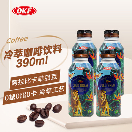 OKF 冷萃咖啡饮料 瓶装图片