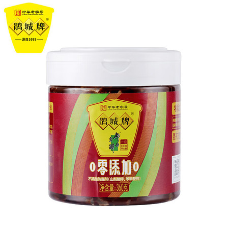 鹃城牌 郫县一级豆瓣酱零添加360g图片