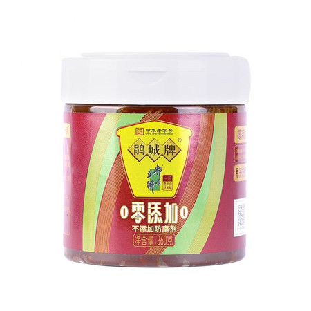 鹃城牌 郫县一级豆瓣酱360g图片