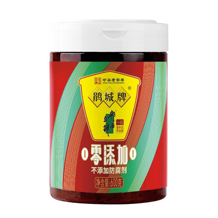 鹃城牌 郫县一级豆瓣酱600g图片