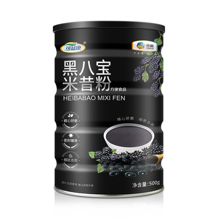 可益康 黑八宝米昔粉（成品）500g图片