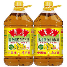 鲁花 低芥酸特香菜籽油5L*2