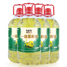 红乡记 一级非转基因菜籽油5L 纯正菜籽油