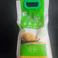 鲁强石磨源 苦荞小米2.5kg*5包