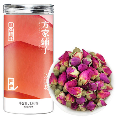  方家铺子 玫瑰花120g/瓶