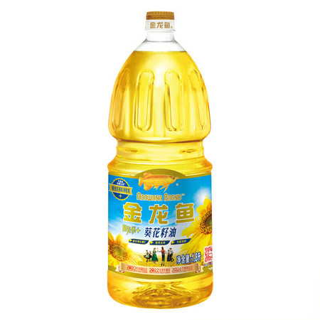 金龙鱼 阳光优+压榨葵花籽油1.8L/瓶(非转)