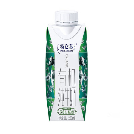 蒙牛 特仑苏有机纯牛奶梦幻盖 250ML*10盒