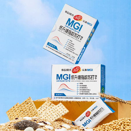 美丹 MGI苏打饼100克/盒