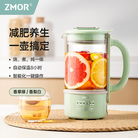 ZMOR 养生壶家用多功能办公室小型mini煮茶器迷你烧水壶花茶壶全自动蒸煮炖多功能R10