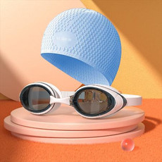 泳帽女防水不勒头加大款长发专用舒适护耳成人男士专业硅胶游泳帽