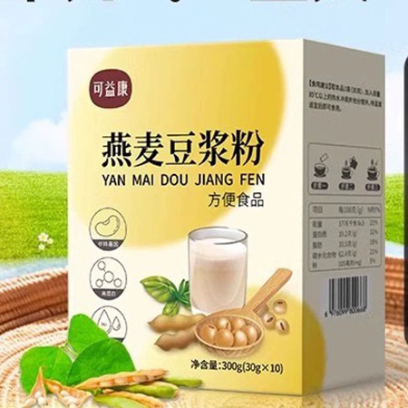可益康 中粮可益康燕麦豆浆粉 5倍牛奶蛋白含量 香浓好喝