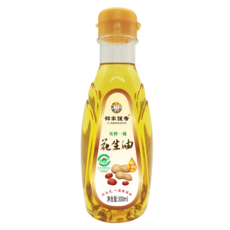  邻家饭香 压榨一级花生油300ml/瓶 不勾兑精炼油 兰考花生原产地直发