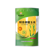  邻家饭香 东北鲜食黄糯玉米 (200g/穗） 2穗/袋装 400g