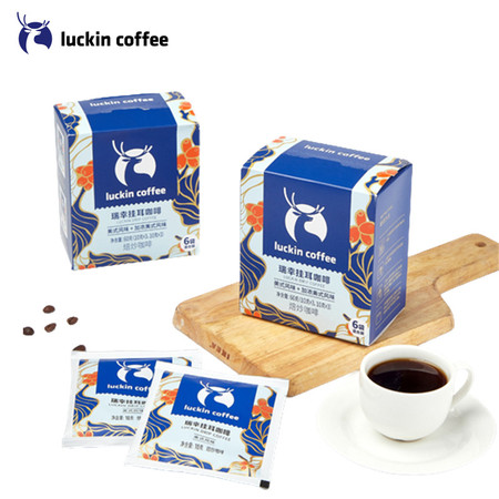  瑞幸咖啡 （luckincoffee）精品挂耳咖啡 美式 10g*6袋