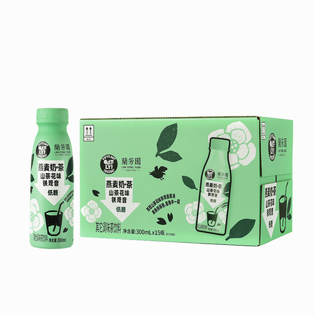 OATLY 兰芳园山茶花味铁观音燕麦奶茶（低糖) 300ML*15