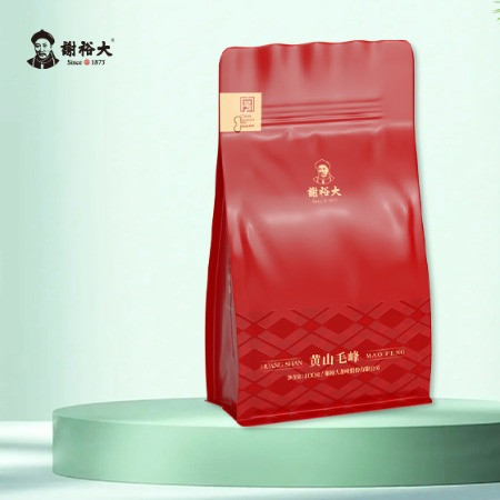 谢裕大 黄山毛峰铭门绿茶袋装100g/袋 品质决定口感 2024新茶