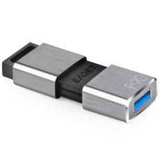 忆捷（EAGET） F90 usb3.0商务金属U盘64G 简约时尚