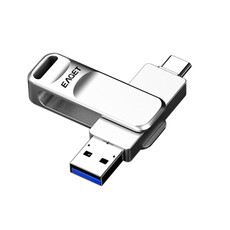 忆捷（EAGET） CF20 USB3.0双接口旋转U盘32G 手机电脑多用