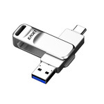 忆捷（EAGET） CF20 USB3.0双接口旋转U盘32G 手机电脑多用