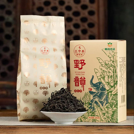 三宁茶业 凤庆滇红-锦绣茶尊-三宁野韵-有独特的野兰香味的滇红茶-山野气息强烈 - 100g - 包邮