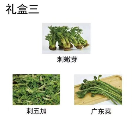 吉味天利海 山野菜臻品礼盒三（3斤菜/省内包邮）w
