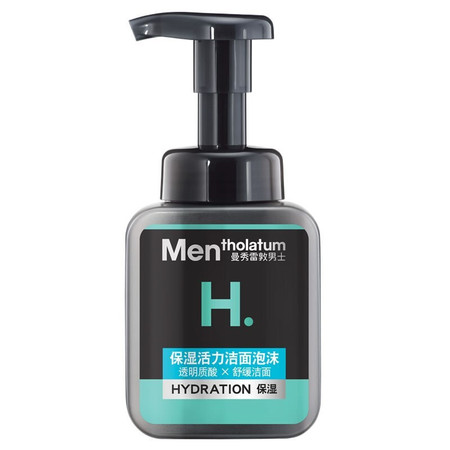 曼秀雷敦/MENTHOLATUM 保湿活力洁面泡沫图片